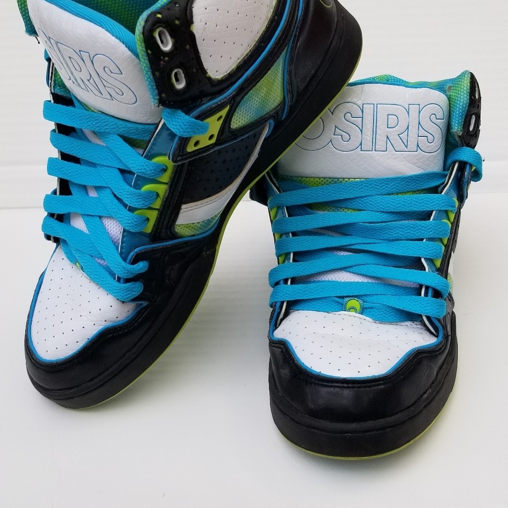 Osiris multicolored skater shoes 8.5us men
